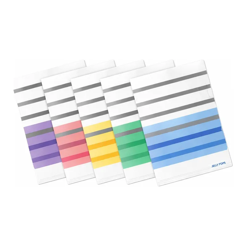 OFFICENEX 문화 젤리팝스 더블홀더(JH200-72/녹색/낱개)