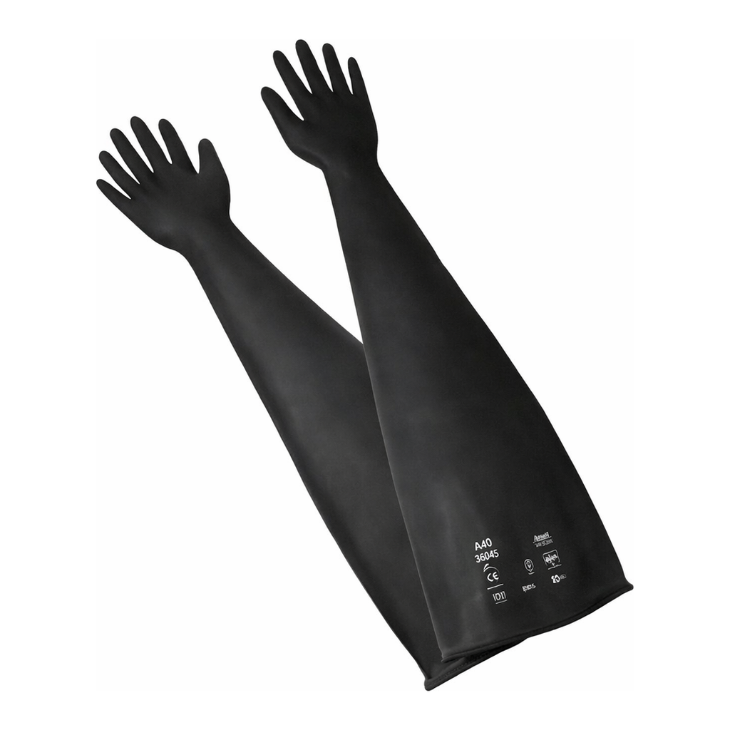 Ansell 알파텍 55-306 [네오프렌, Ø 포트10인치, 81.3cm 글러브박스 장갑, KCS인증]