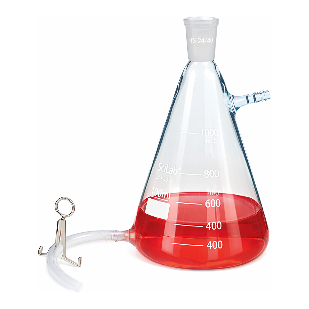 Daihan Science SciLab Bottom Outlet-type Filtering Flask, with 24/40 & 24/29 Joint, 125~10,000