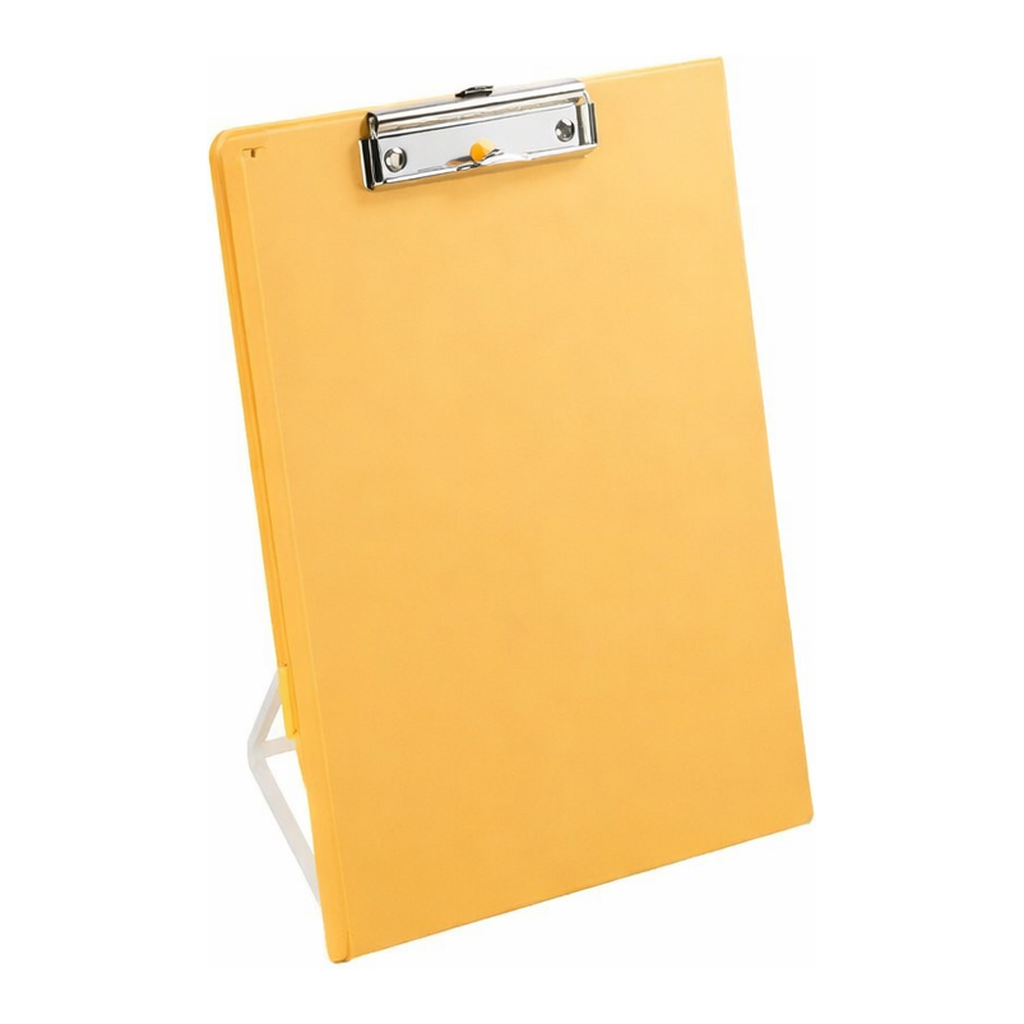 OFFICENEX 문화 스탠딩 불투명 클립보드 A4(F914N-74/낱개/노랑)