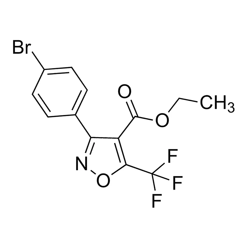 Merck Ethyl 3-(4-bromophenyl)-5-(trifluoromethyl)isoxazole-4-carboxylate