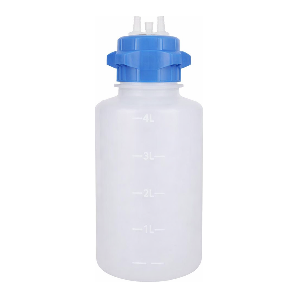 AS ONE Vacuum Bottle with Overflow Protection(PP), 오버 플로우 방지 기구 부속 진공 병(폴리프로필렌)