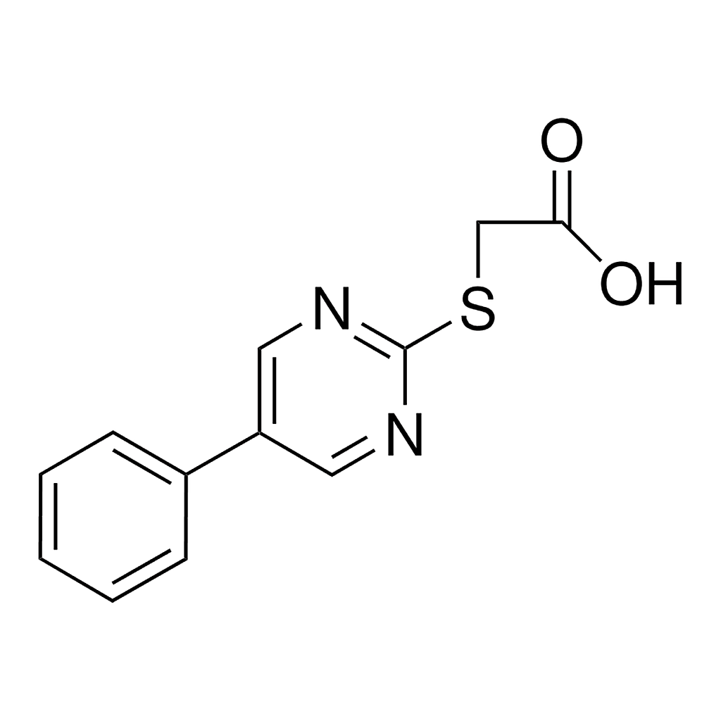 Merck 2-(CARBOXYMETHYLTHIO)-5-PHENYL -25 mg