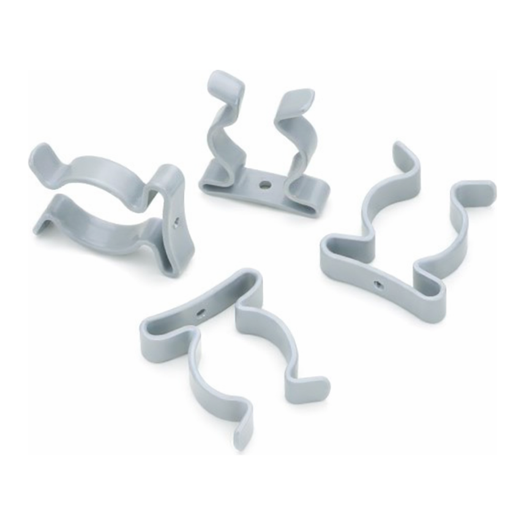 Restek Click-On Trap Wall Clamps, Wall Mounting Clamps Pack of 4