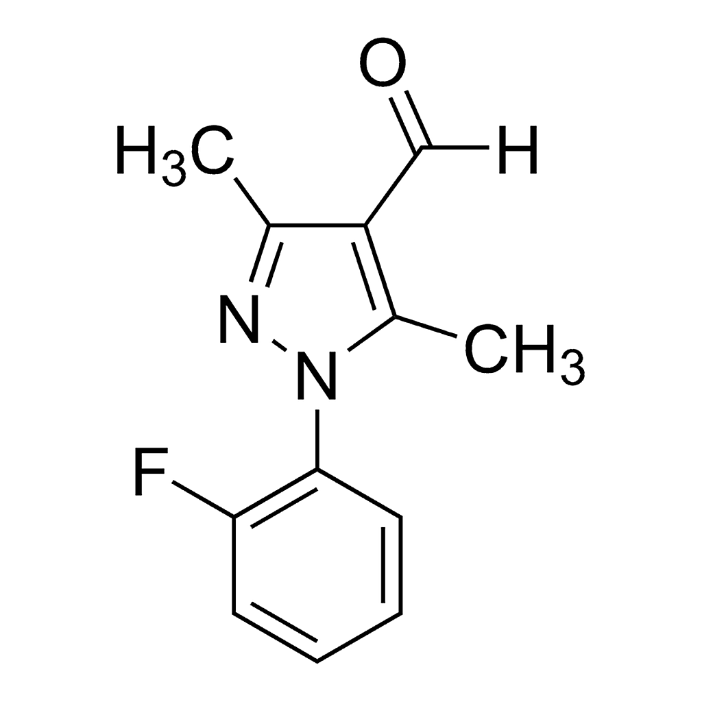 Merck 1-(2-Fluorophenyl)-3,5-dimethyl-1H-pyrazole-4-carbaldehyde