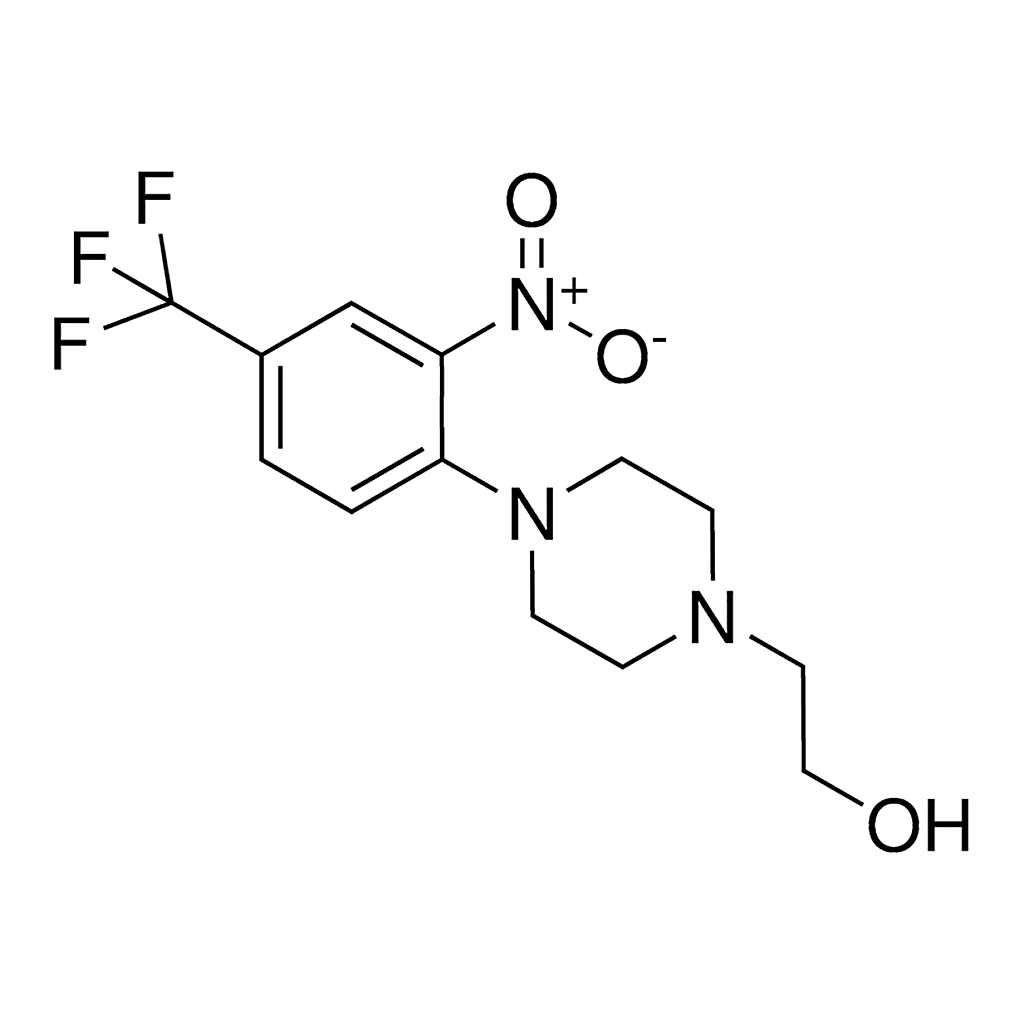 Merck 2-(4-(2-Nitro-4-(trifluoromethyl)phenyl)piperazin-1-yl)ethanol