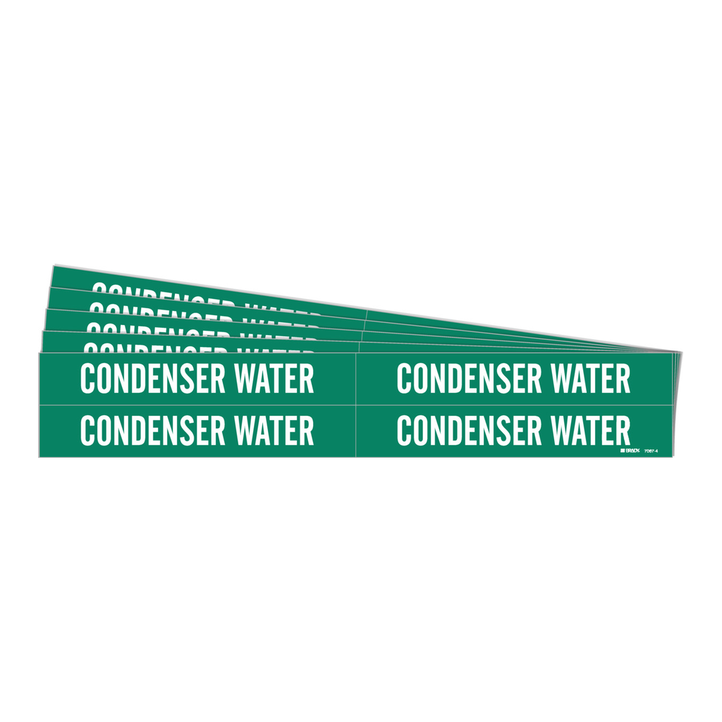 Brady CONDENSER WATER Pipe Marker