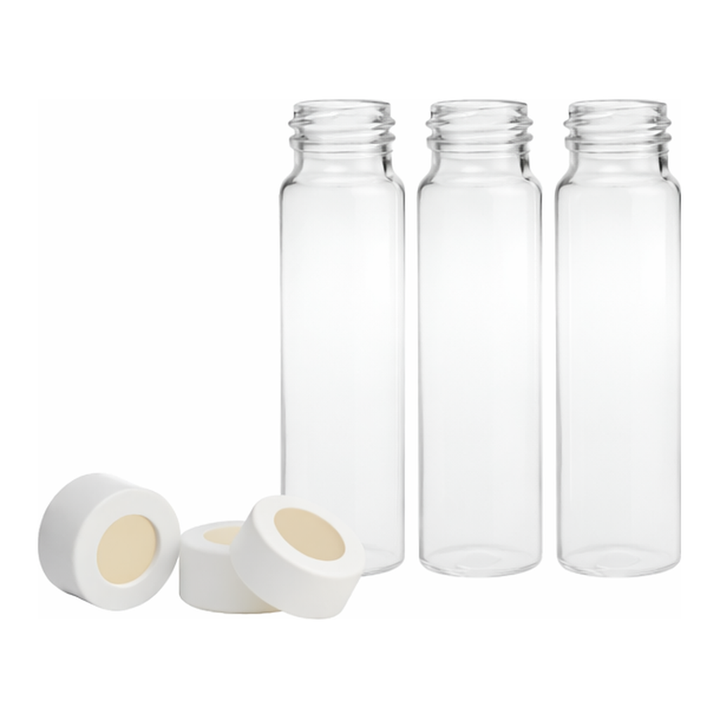 Agilent Strg Vial Kit,40mL,28x95Clear,24-414