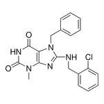 Merck 7-BENZYL-8-((2-CHLOROBENZYL)AMIN-