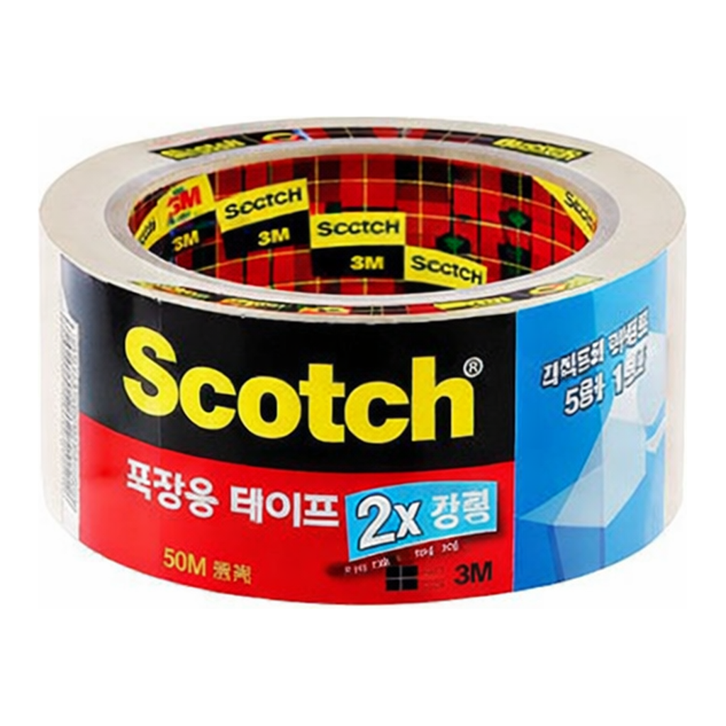 OFFICENEX 3M 스카치 포장용 테이프 3615 투명 (48mmx50M)