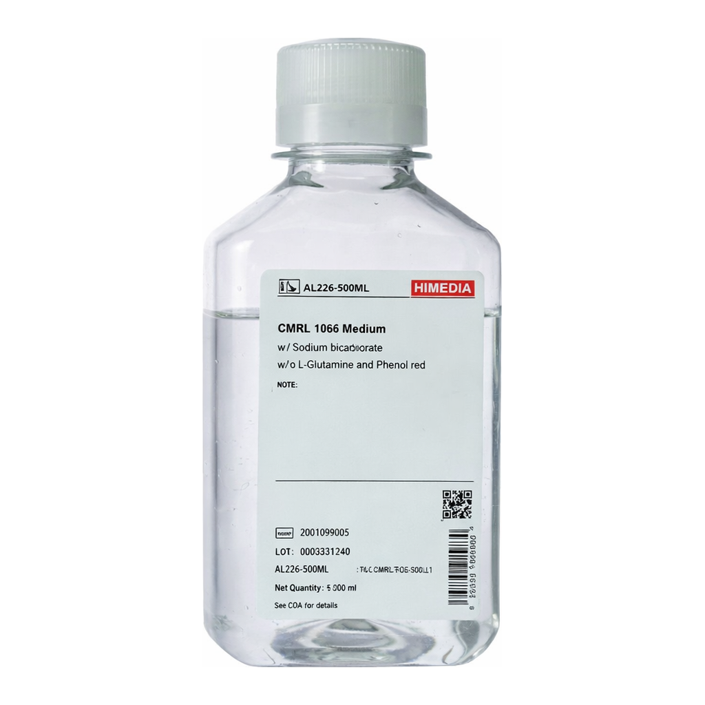 Himedia CMRL 1066 Medium w/ Sodium bicarbonate w/o L-Glutamine and Phenol red