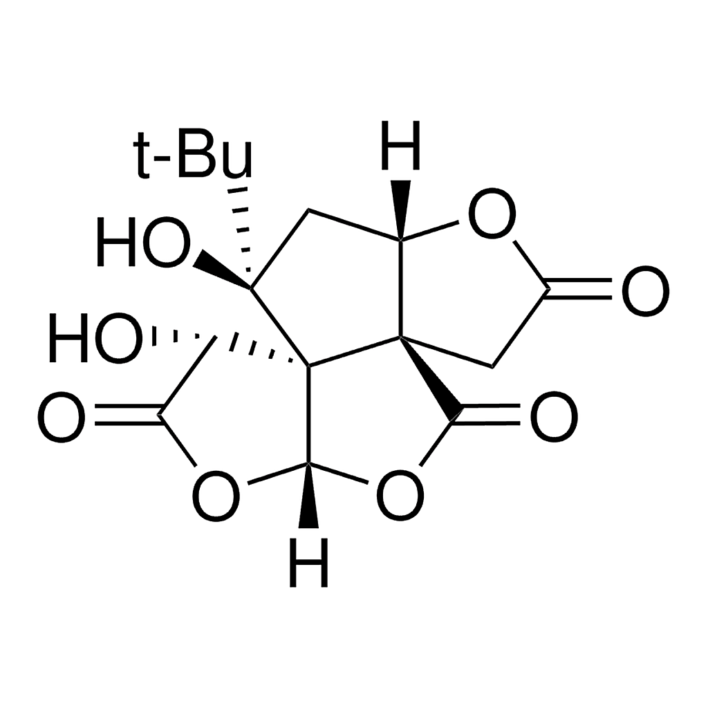 Merck (-)-Bilobalide from Ginkgo biloba leaves