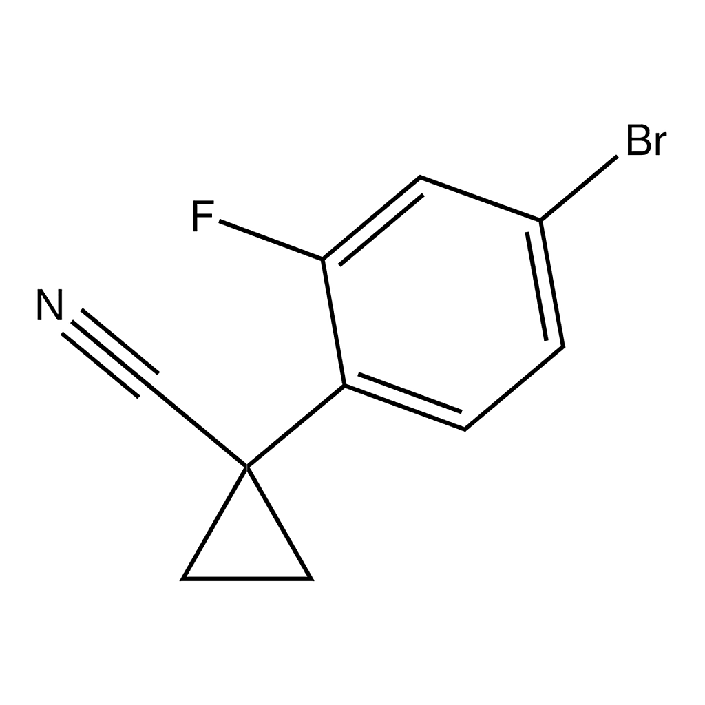 Merck 1-(4-Bromo-2-fluorophenyl)cyclopropanecarbonitrile