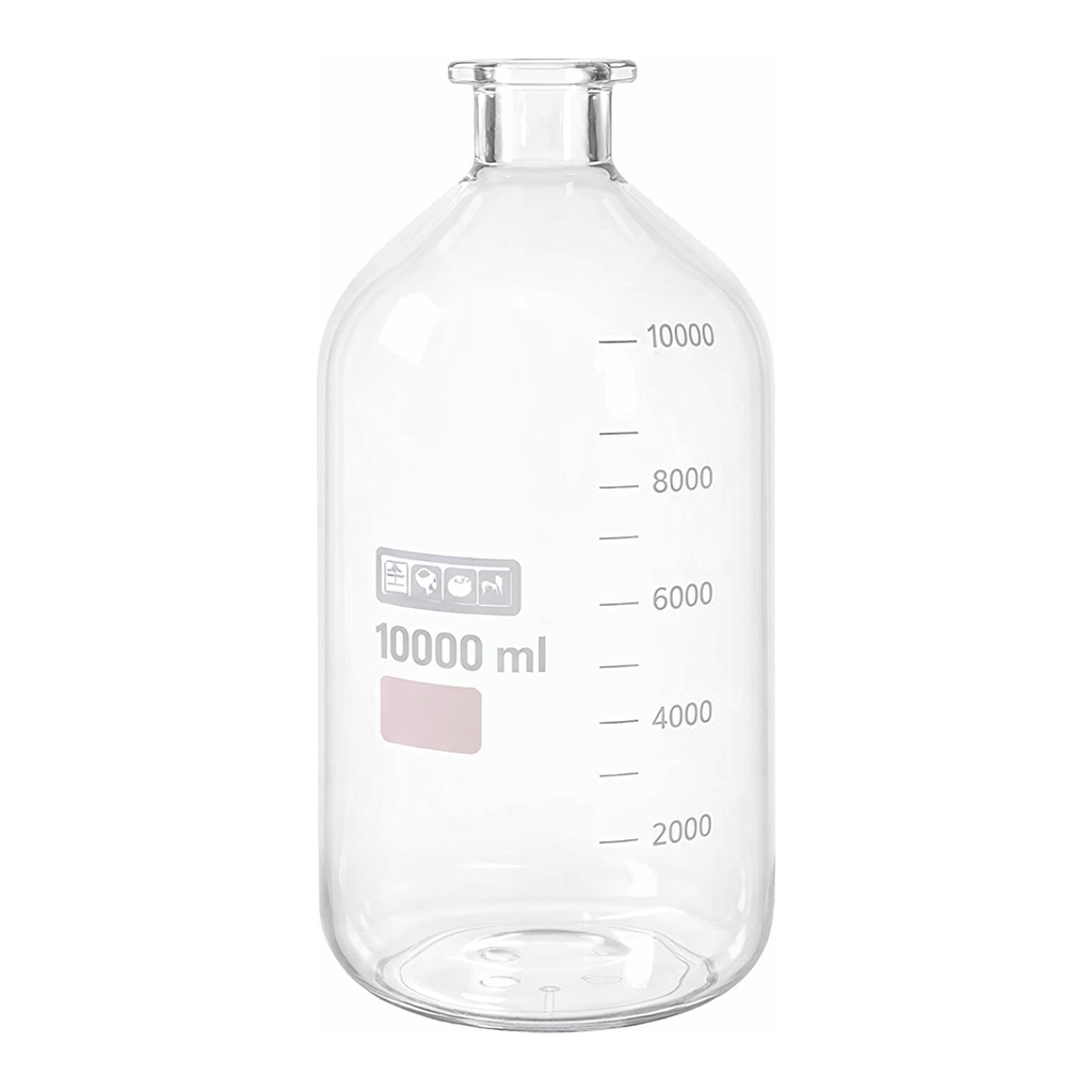 GOEL Large Capacity Bottles, Solution, Plain Tooled Neck
