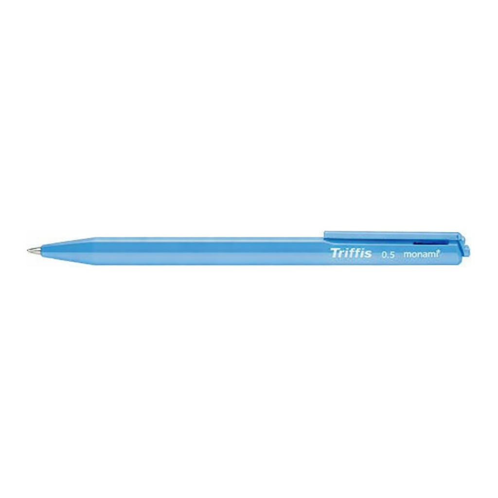 OFFICENEX 모나미 트리피스 0.5 청색 12EA(143x12mm)