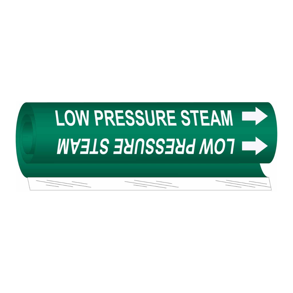 Brady LOW PRESSURE STEAM High Performance Pipe Marker