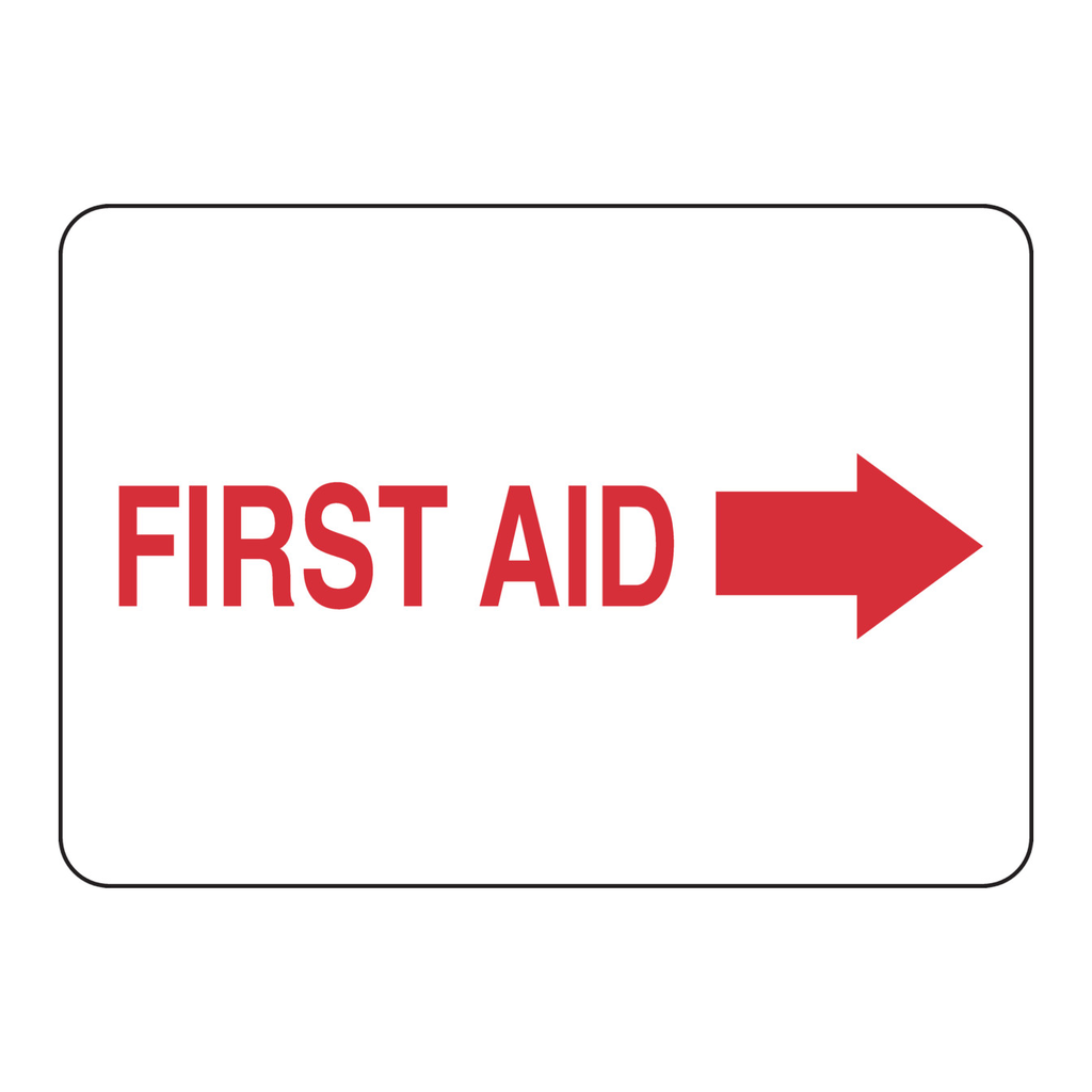 Brady First Aid Sign
