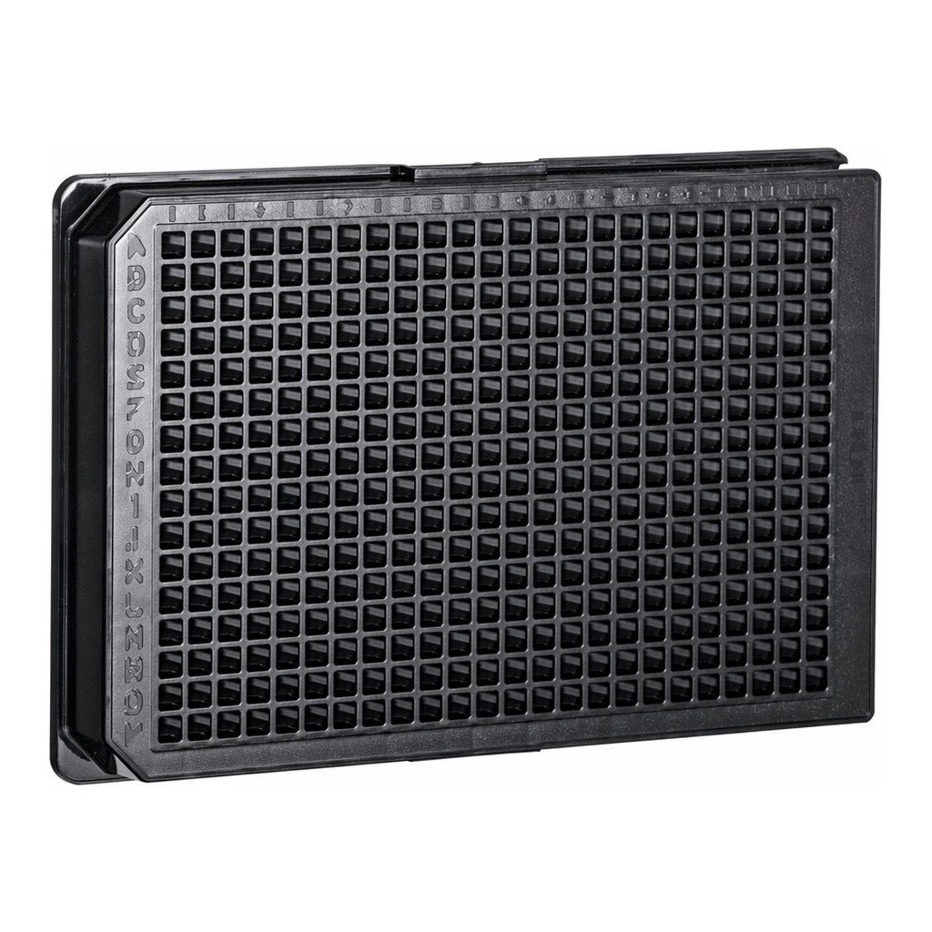 Greiner Bio One CELL CULTURE MICROPLATE, 384 WELL, PS, BLACK,COLLAGEN TYPE 1, CELLCOAT®, LID, 5 PCS./BAG