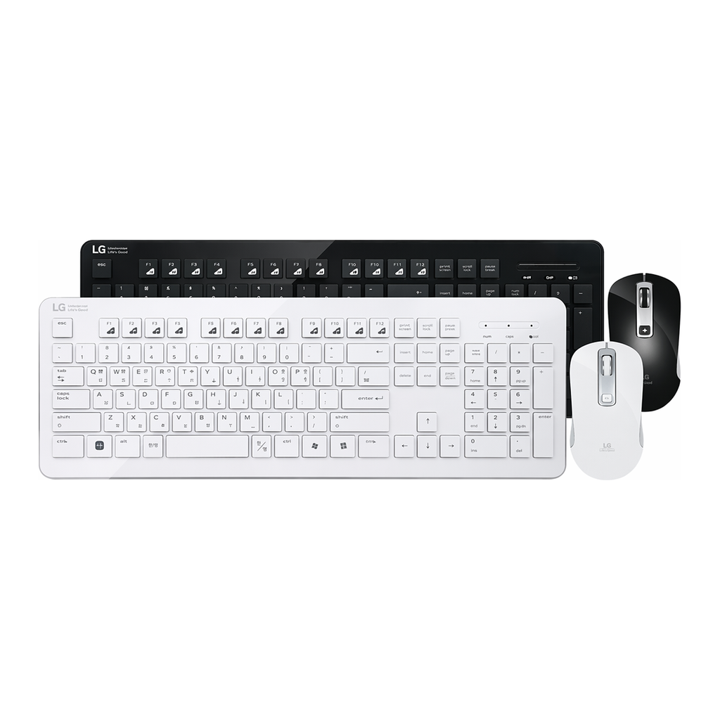 OFFICENEX [P]무선 키보드 마우스 세트(MKS-3000/블랙/FOR LG)