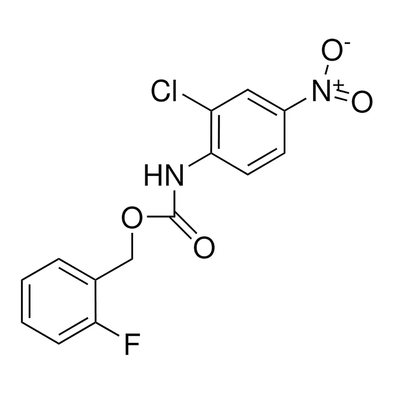 Merck 2-FLUOROBENZYL N-(2-CHLORO-4-NI-