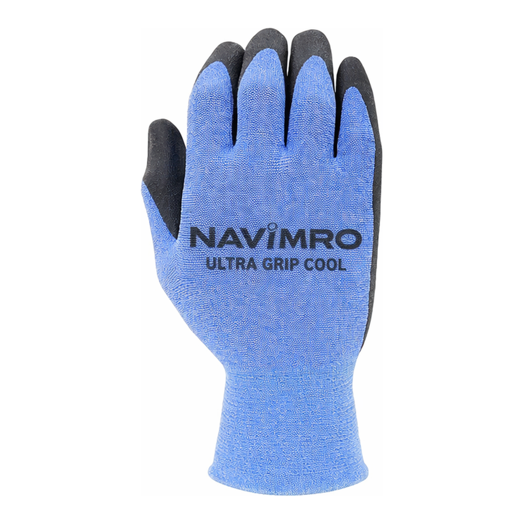OFFICENEX [P]NBR 폼 코팅 장갑 (Ultra Grip COOL/L/파랑/NAVI)