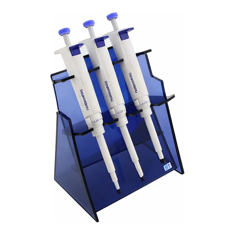 AS ONE Pipette Rack PMMA, 마이크로피펫 스탠드(아크릴제)