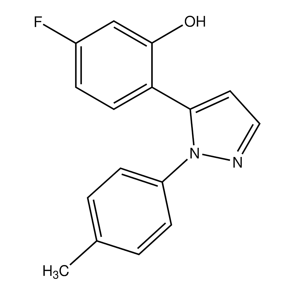 Merck 5-Fluoro-2-(1-p-tolyl-1H-pyrazol-5-yl)phenol