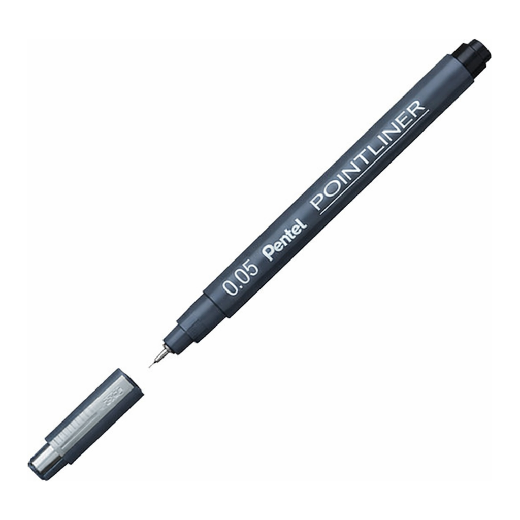 OFFICENEX 펜텔 포인트라이너 0.05mm 블랙