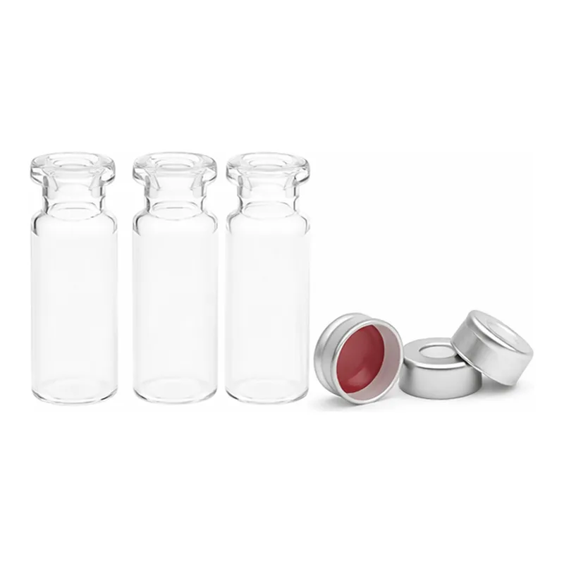 Agilent 2ml crmp vl clr slvcap PTFE/si 100/pk