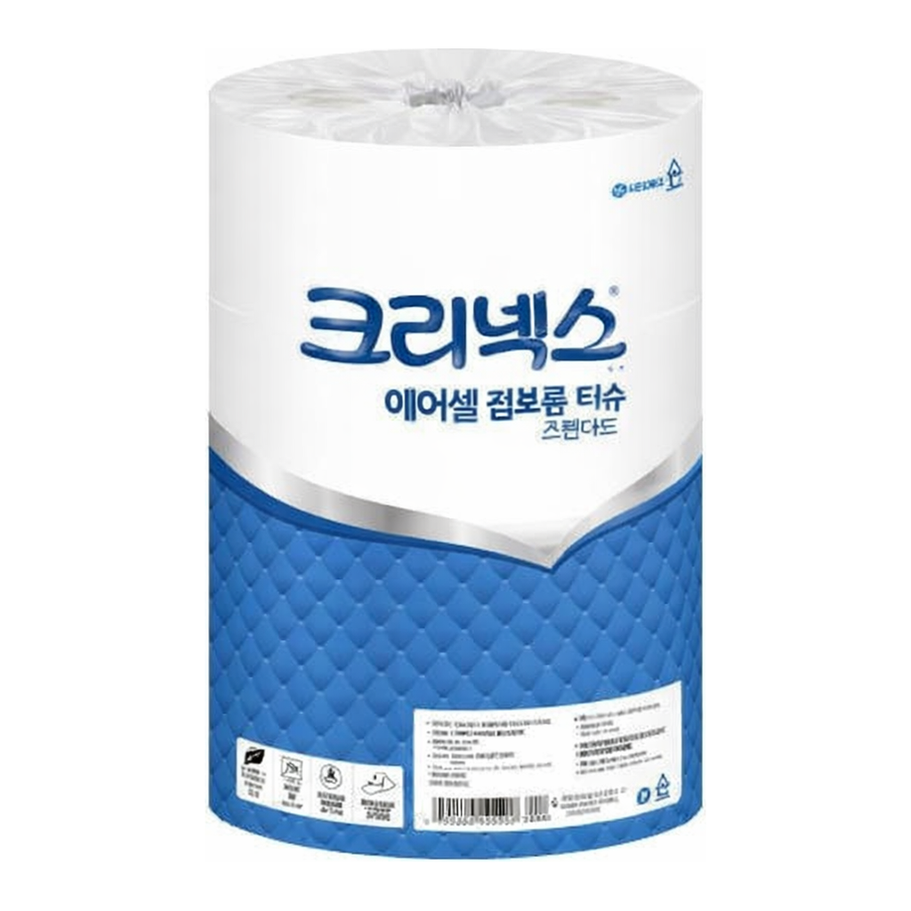 OFFICENEX [P]크리넥스 에어셀 스탠다드 점보롤 화장지(270m*4롤)친환경 인증 상품