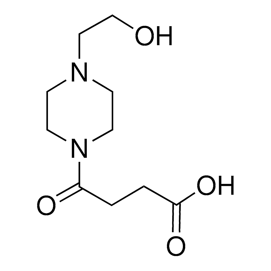 Merck 4-[4-(2-hydroxy-ethyl)-piperazin-1-yl]-4-oxo-butyric acid