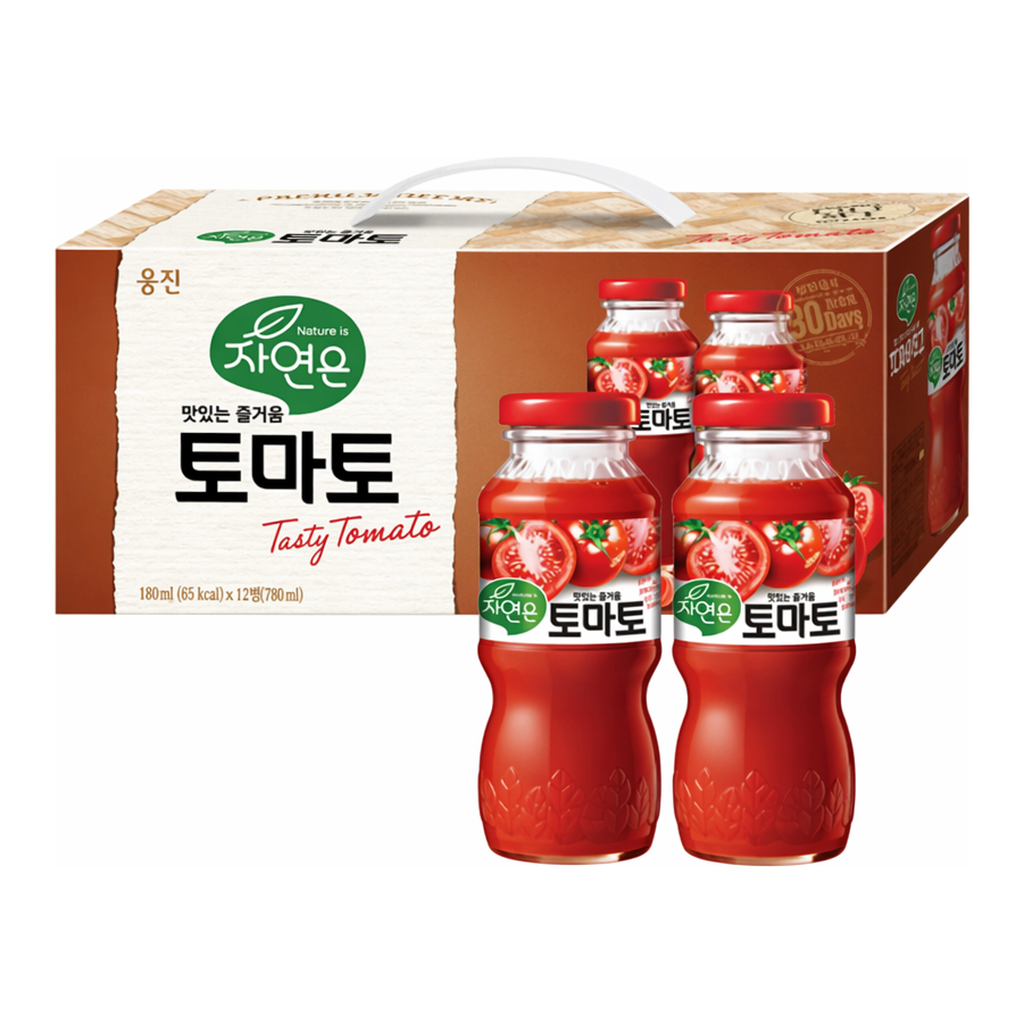 OFFICENEX [P]웅진 자연은토마토미니병(180mlX12개/BOX)