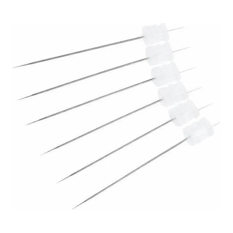 Restek Syr Needles, Hamilton, LT/TLL Kel-F/22s/2in/2pt Pack of 6