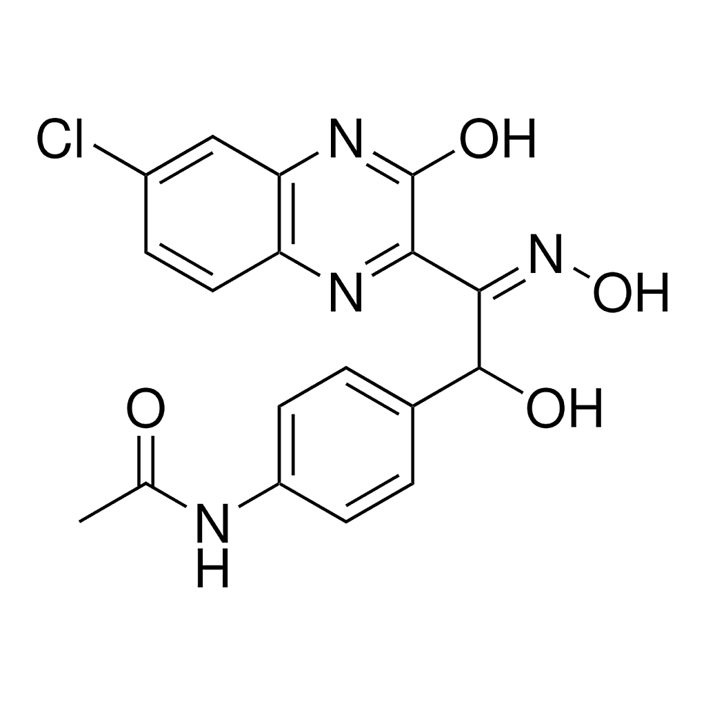 Merck N-(4-(2-(6-CL-3-HO-2-QUINOXALINY-