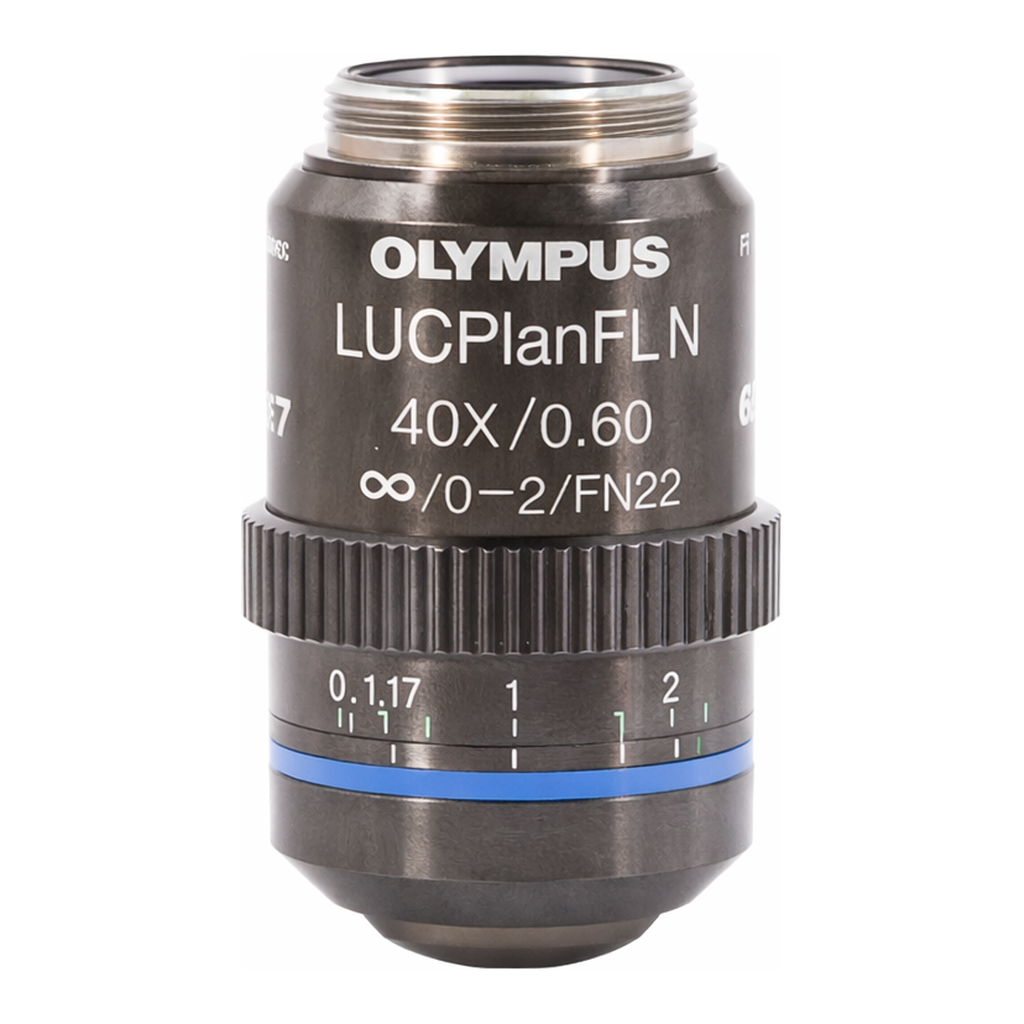 Thermo Fisher Scientific Olympus 40X Objective, fluorite, 0.60NA/2.7–4.0WD, correction collar (0–2.0 mm)
