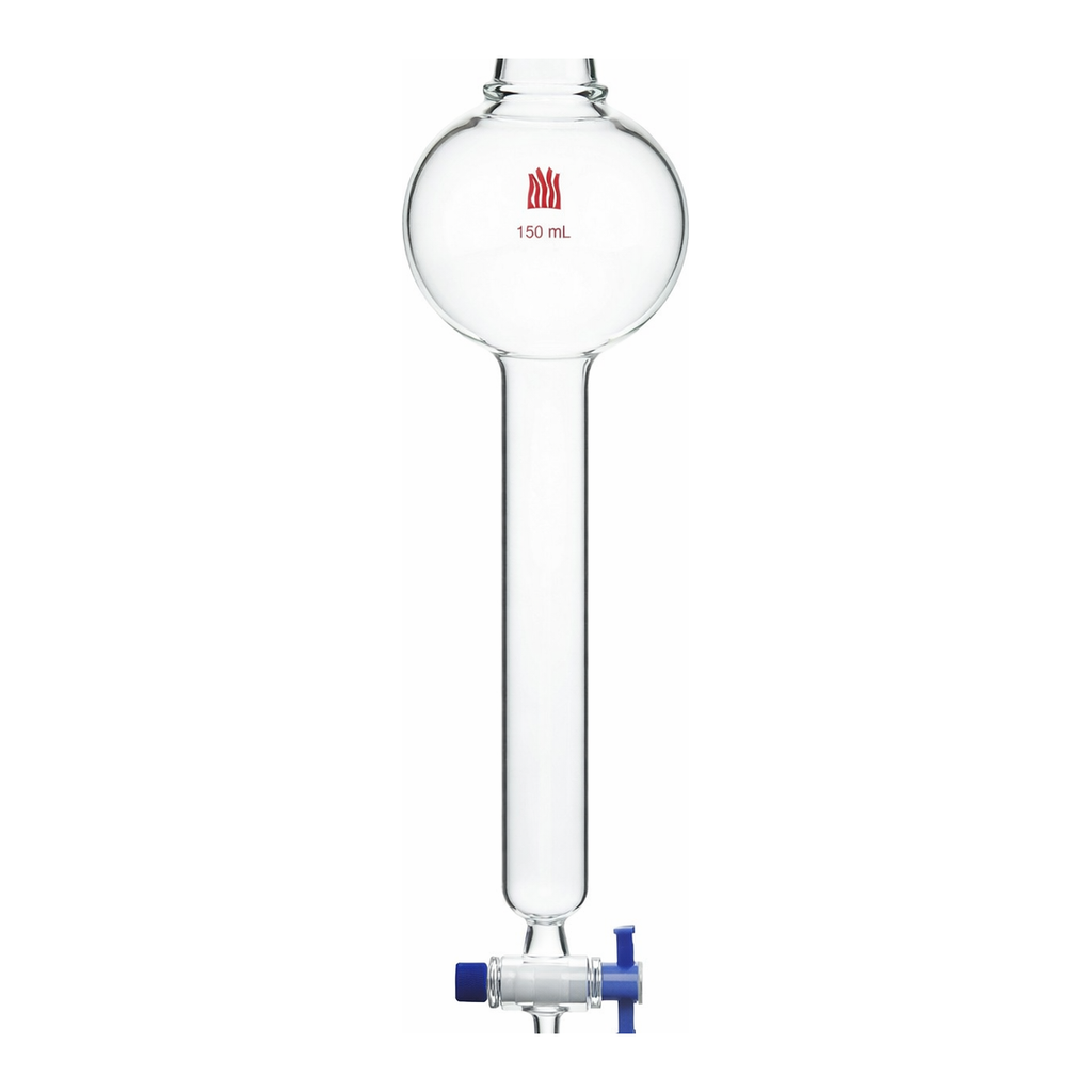 Merck Synthware(TM) chromatography column with reservoir and PTFE stopcock