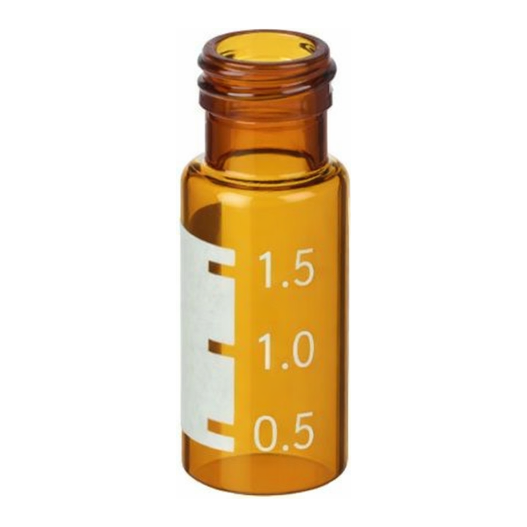 Restek Vials, 2ml Amber 9mm Thread w/Grad Marking Spot 1000PK