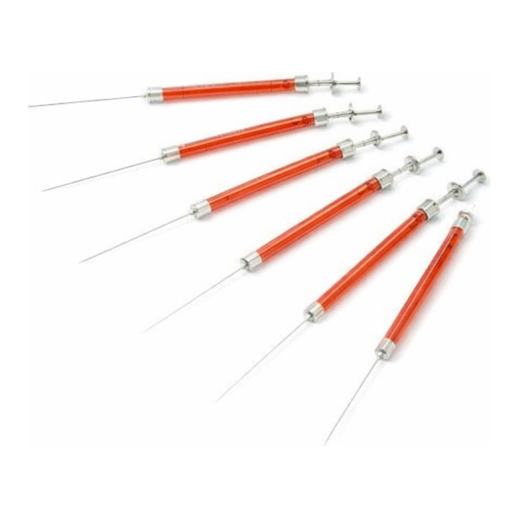 Restek Syringe, SGE, 10uL, 10F-C/T-5/0.47C (26/50mm/Cone) 6-pk