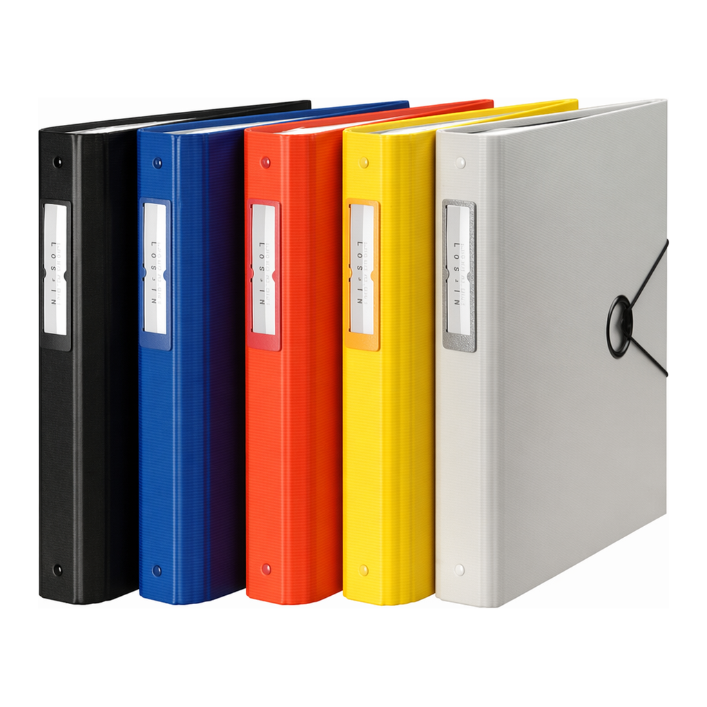 OFFICENEX 문화 로그인 클리어화일 80매(F823-75/노랑)