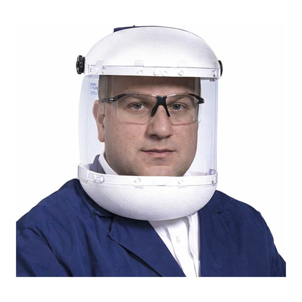 Thermo Fisher Scientific Double Crown Laboratory Faceshield w/Acetate Shield