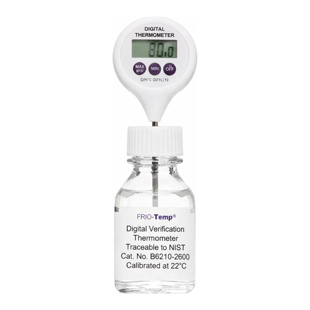 Merck SP Bel-Art(R) H-B Frio-Temp(R) Calibrated Electronic Verification Lollipop Stem Thermometer