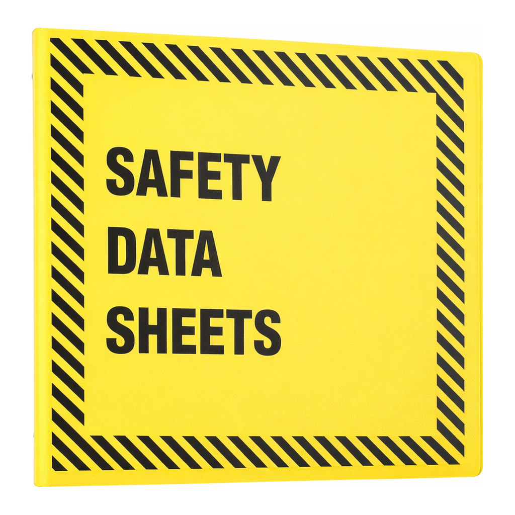 Brady 3 Inch Yel MSDS Binder Pac