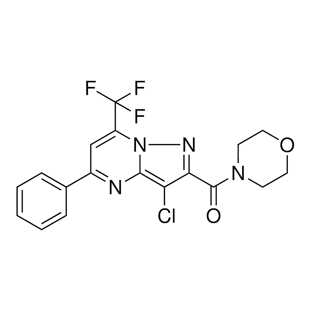 Merck (3-CL-5-PH-7-TRI-F-ME-PYRAZOLO( - 25MG &