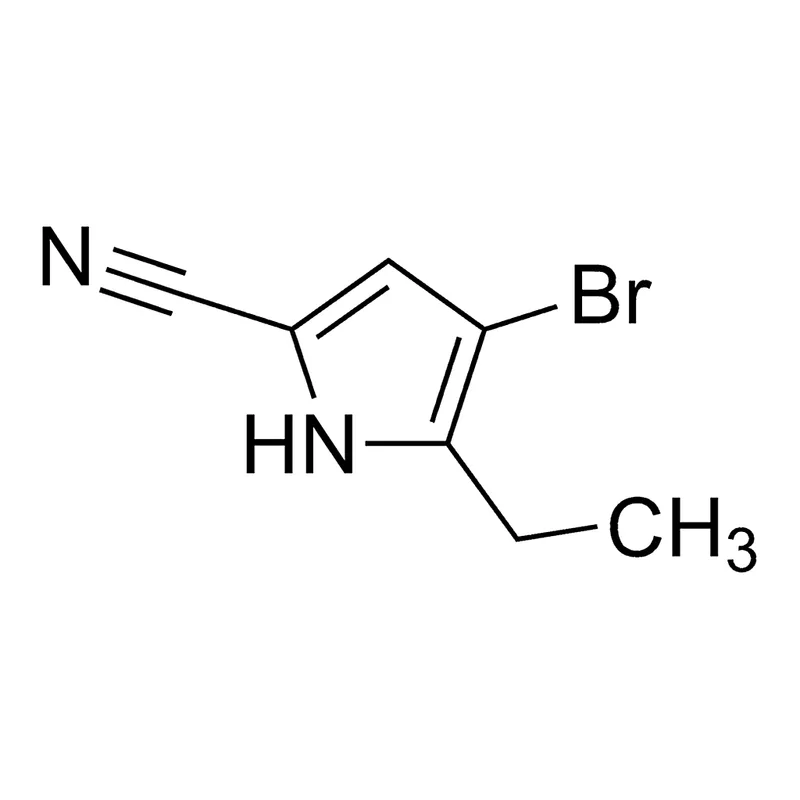 Merck 4-Bromo-5-ethyl-1H-pyrrole-2-carbonitrile