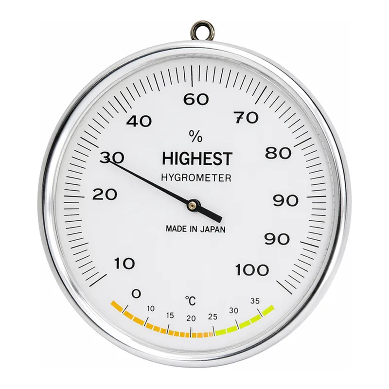 AS ONE Hygrometer with Thermometer(HIGHEST Type Ⅰ), 하이에스트Ⅰ형 습도계(온도계부)