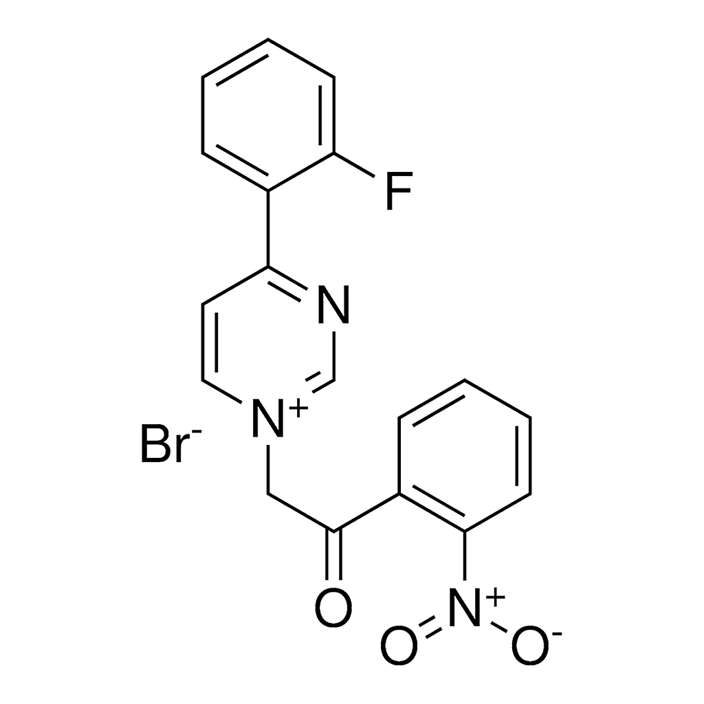 Merck 4-(2-FLUOROPHENYL)-1-(2-(2-NITR-