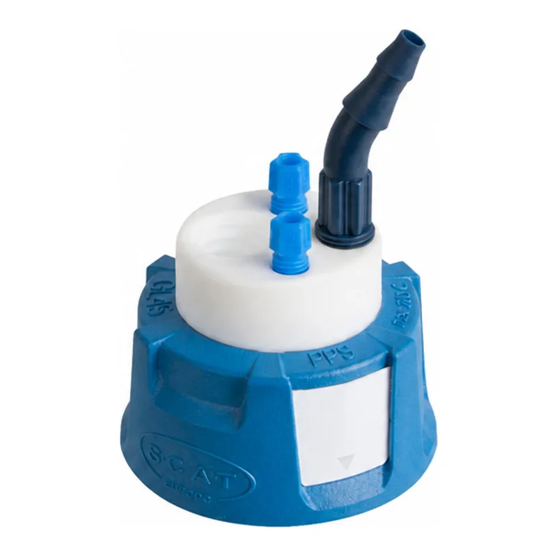 Safety Waste Cap GL45, 2x fit. 1x tube