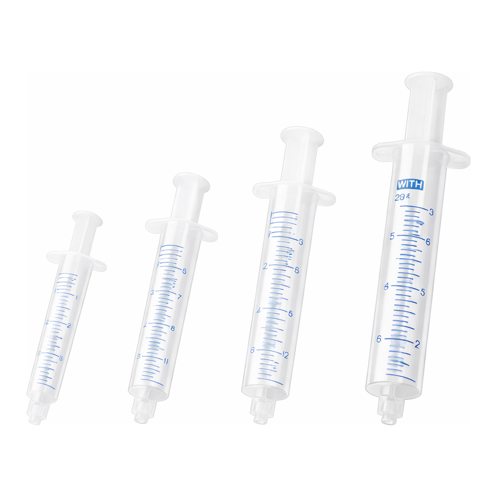 AS ONE All Plastic Disposable Syringe (PP, Luer Lock, Sterile), 올 플라스틱 디스포시린지 (PP, 루어락, 멸균)