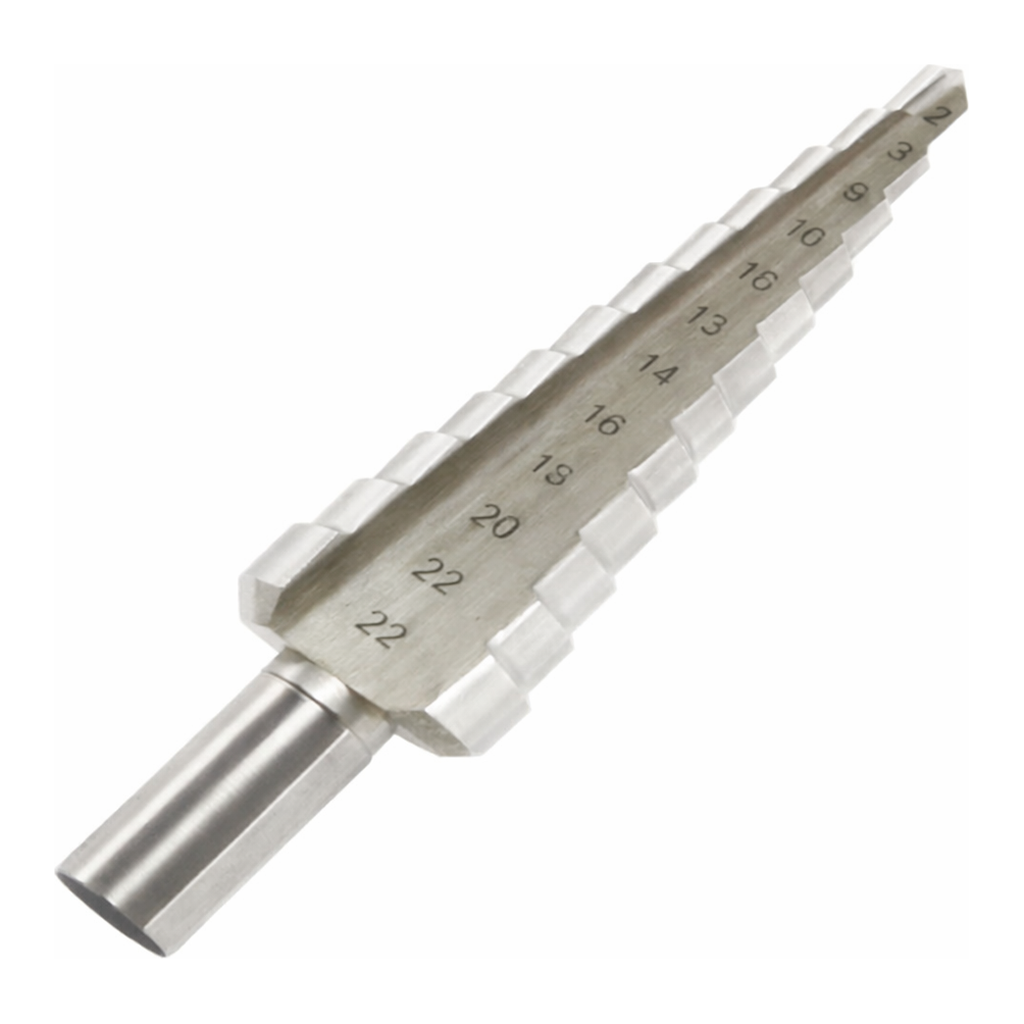 Daihan Science 스텝드릴 (전동드릴 사용), Step Drill, Use with Electric Drill
