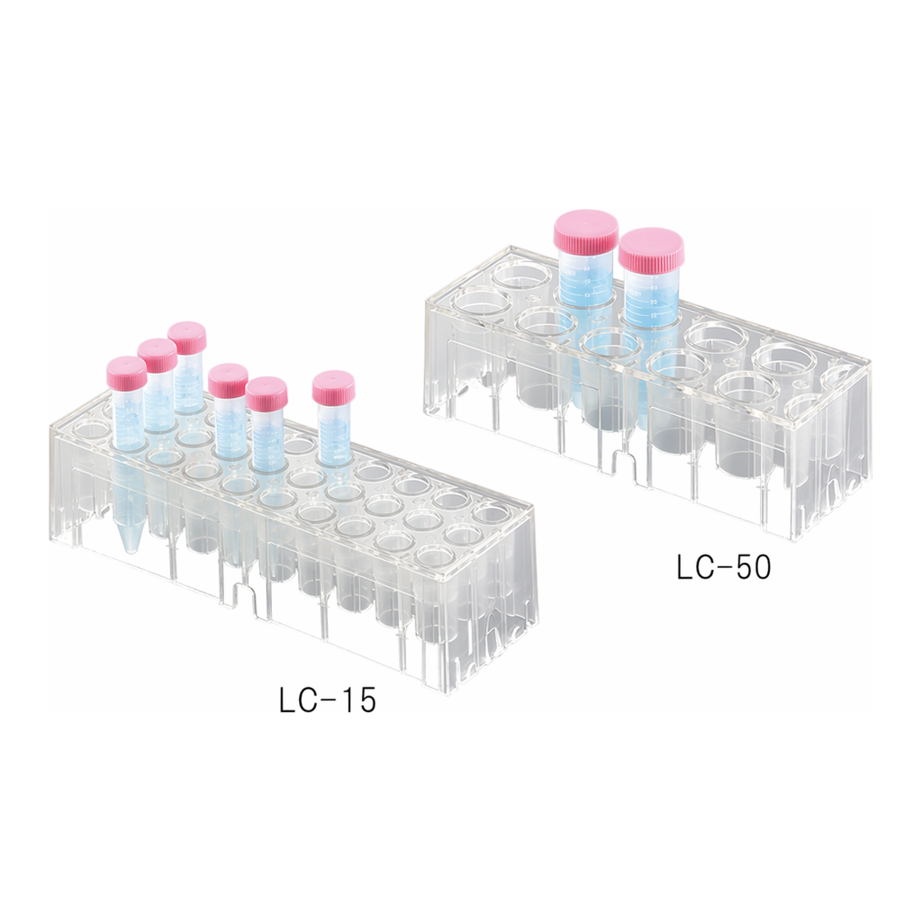 AS ONE Clear Centrifuge Tube Rack, 원심관용 튜브 랙